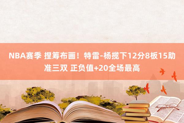 NBA赛季 捏筹布画！特雷-杨揽下12分8板15助准三双 正负值+20全场最高